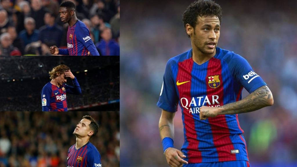 Griezmann, Coutinho and Dembélé don't make half a Neymar ...