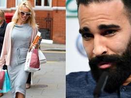 Pamela Anderson pasa de su entorno y vuelve con Rami. EFE/AFP