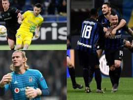 Tres equipos salen de la lista negra por el 'Fair Play Financiero'. Montaje/AFP
