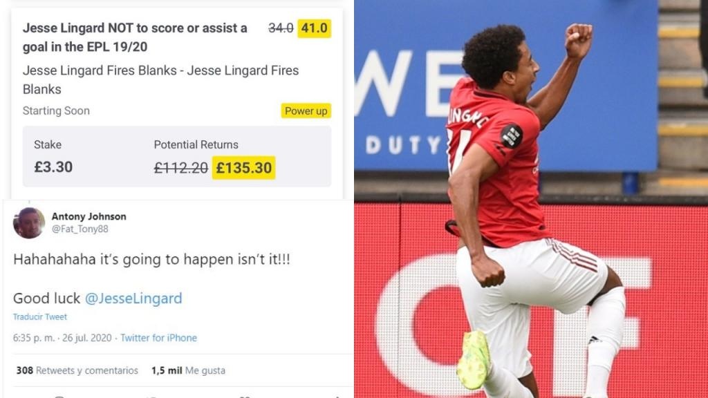 The King Of Trolling Once Again Lingard Ruins Bet In 98th Minute