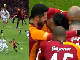 Falcao sumó su quinto gol tras volver de su lesión. Captura/BeinSports