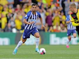 Ryan, portero del Brighton, fue uno de los más destacados del partido. Twitter/OfficialBHAFC