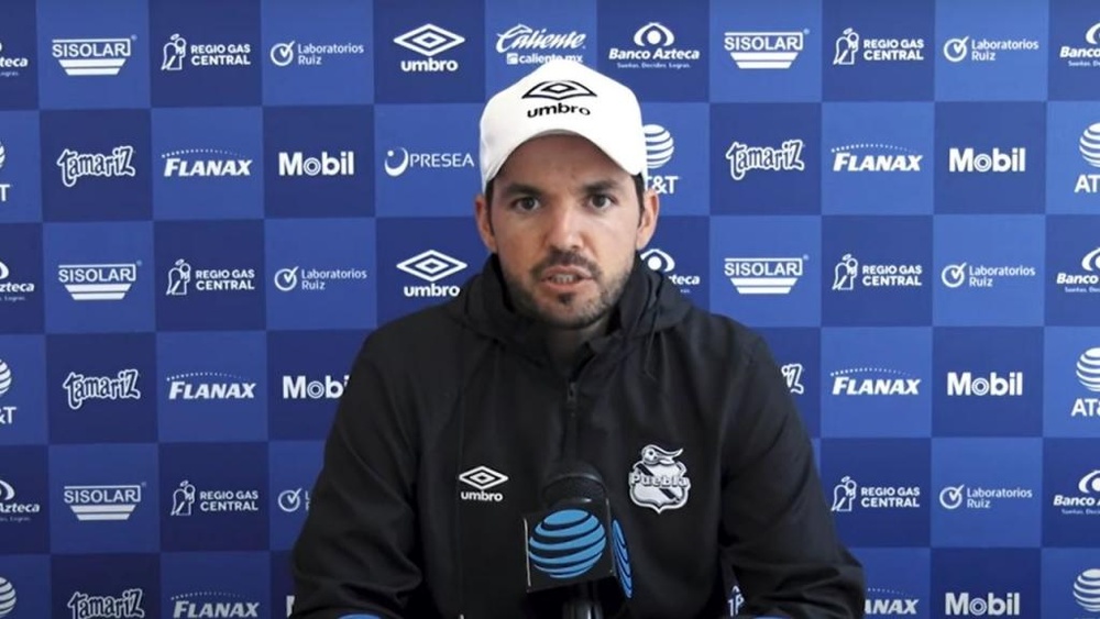 Larcamón lamentó la falta de atención de Puebla. Captura/ClubPuebla