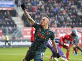 Susto, remontada y manita del Ajax. Twitter/AFCAjax