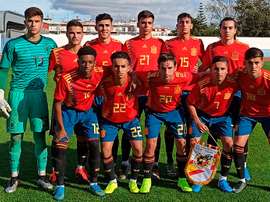 Zarzana salva a España en el añadido. SeFútbol