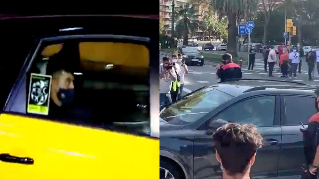 Pedri en taxi Clearance