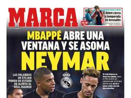 Estas son las portadas de la prensa deportiva de hoy. Marca