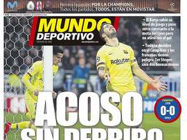 Portada Mundo Deportivo 20-02-19. MundoDeportivo