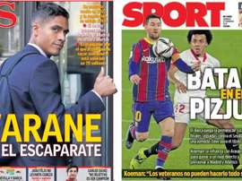 Portadas de la prensa deportiva del 27-02-21. AS/Sport