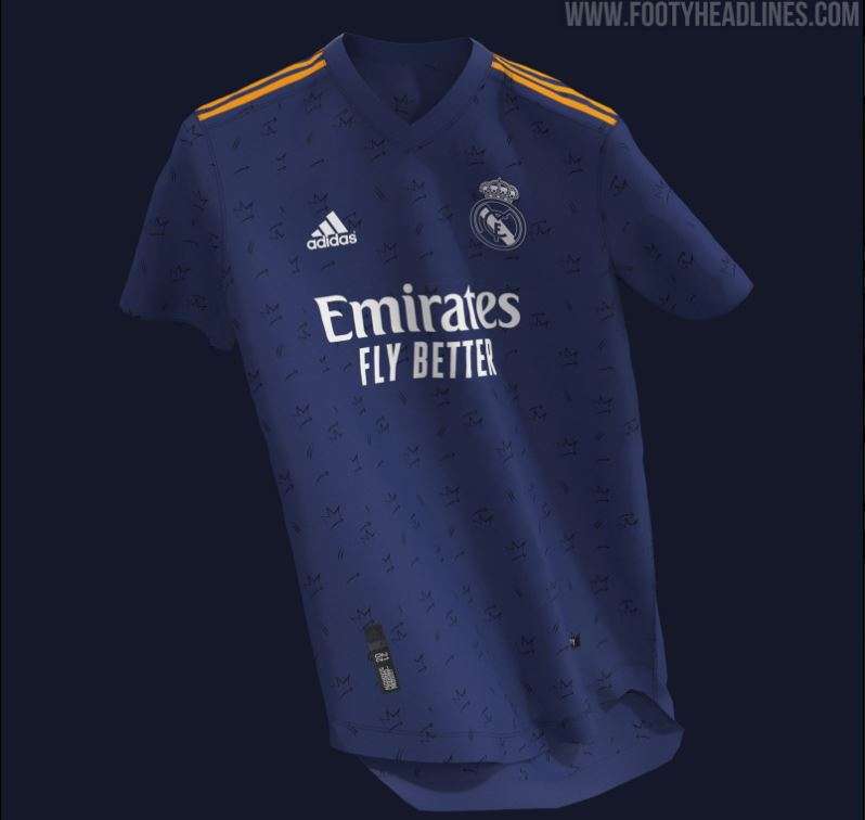 Real Madrid S Away Kit For 2021 22 Leaked Besoccer