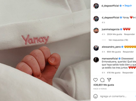 De Gea ya es padre con Edurne. Captura/Instagram/d_degeaofficial