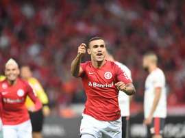 Pottker foi o grande nome da partida. Twitter/SCInternacionaL