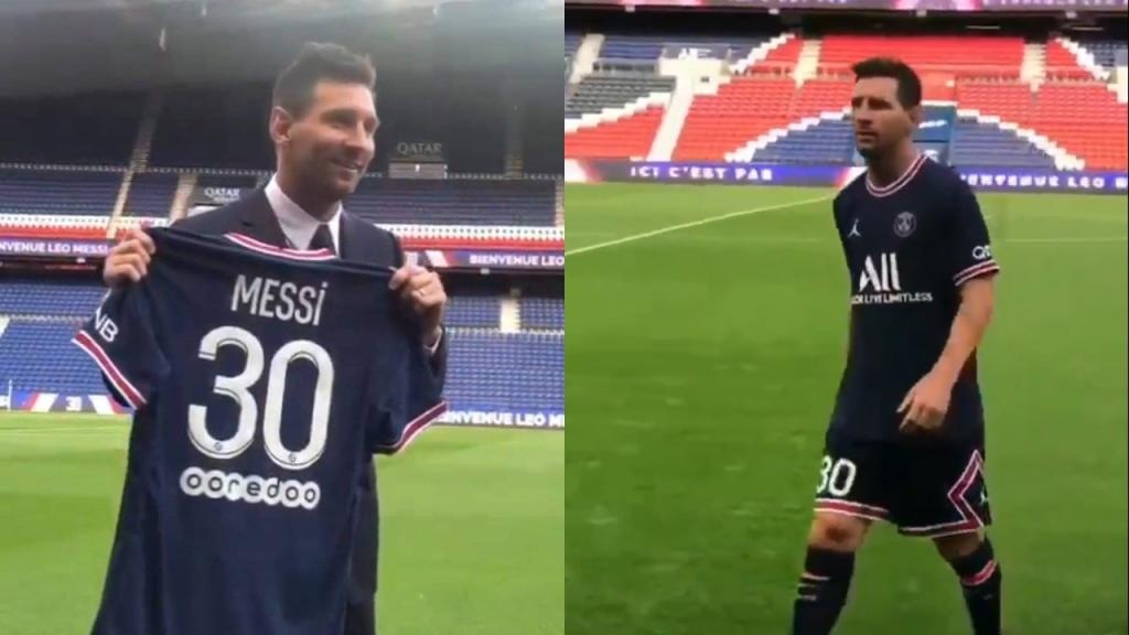 Messi to wear number 30 at PSG