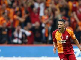 Falcao fue protagonista con el Galatasary. Twitter/GalatasaraySK