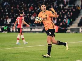 Raúl Jiménez, 'Pichichi' histórico de los Wolves en Premier. Twitter/Wolves