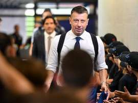L'arbitro ordina a D'Aversa il cambio di camicia. ParmaFC