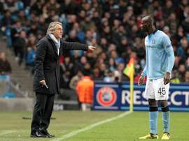 Balotelli y su etapa en el City. AFP