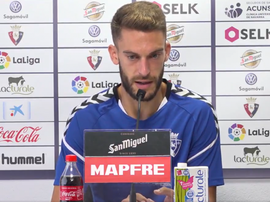 Roberto Torres espera un partido totalmente diferente al vivido la pasada jornada. Captura/CAOsasuna