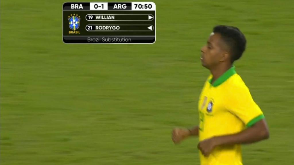 Rodrygo, la nueva esperanza de Brasil, hizo su debut - BeSoccer