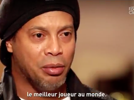 Ronaldinho elige al mejor futbolista que viene. Twitter/CanalFootClub