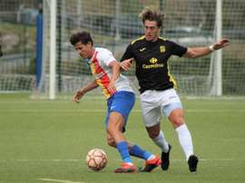 Piqué vio al Andorra en directo. FCAndorra