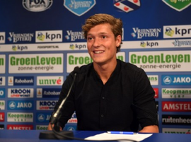 Lammers puede acabar jugando en Italia. scHeerenveeen