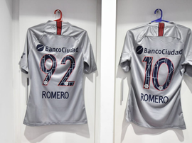 San Lorenzo dio a conocer los dorsales de Óscar y Ángel Romero. Twitter/SanLorenzo