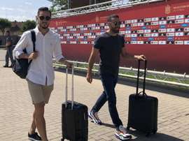 Sarabia y Unai Núñez, novedades en España. Twitter/SeFutbol