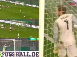 Ikoné marcó un golazo, o quizá fue Muller el que la lió. Eurosport