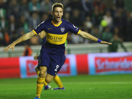 Soldano le dio la victoria a Boca. EFE