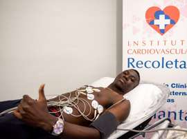 Plaza se sometió al reconocimiento médico este domingo. RealValladolid
