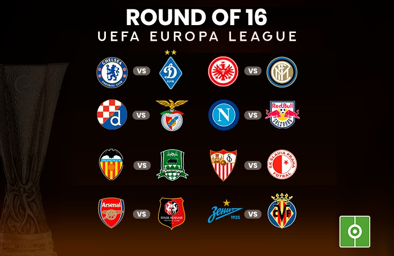 Fixtures Announced For Europa League Round Of 16