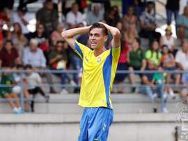 Las Palmas Atlético cayó ante el Langreo. Twitter/UDLP_Cantera