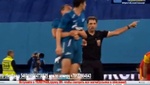 Azmoun rechazó ser cambiado... y Dzyuba le sacó en brazos