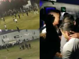 Una brutal agresión en un torneo en Argentina provocó la ira de la AFA. Twitter/ESPN