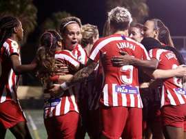 El Atlético rompió una racha de dos empates seguidos. Twitter/AtletiFemenino