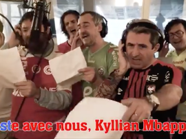Le han hecho una canción a Mbappé para que se quede. Captura/WinamaxSport