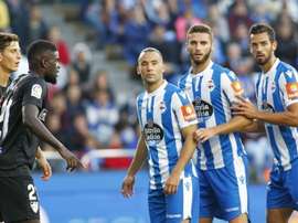 El Dépor preparará a conciencia su visita a La Rosaleda. LaLiga/Archivo
