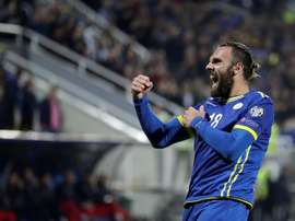El delantero ha metido 20 goles con el Fenerbahçe. EFE