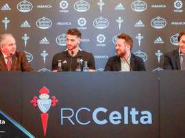 El central está ansioso por debutar. RCCelta