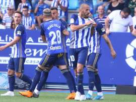 Primer día del trabajo de la Ponferradina. Twitter/@SDP_1922