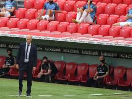 Zidane se refirió a la situación de James. EFE