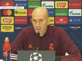 Zidane analizó la visita del Madrid al Shakhtar. Captura/RealMadridTV