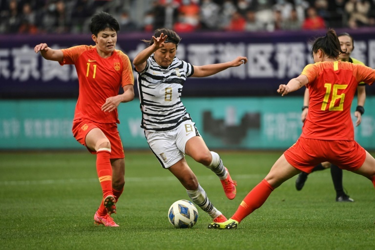 China Beat S Korea In Extra Time To Seal Tokyo Olympics Spot