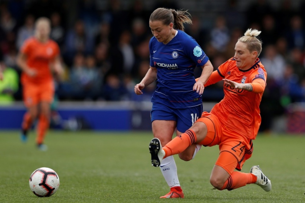 Chelsea beat Atletico despite being down to 10 early on. AFP