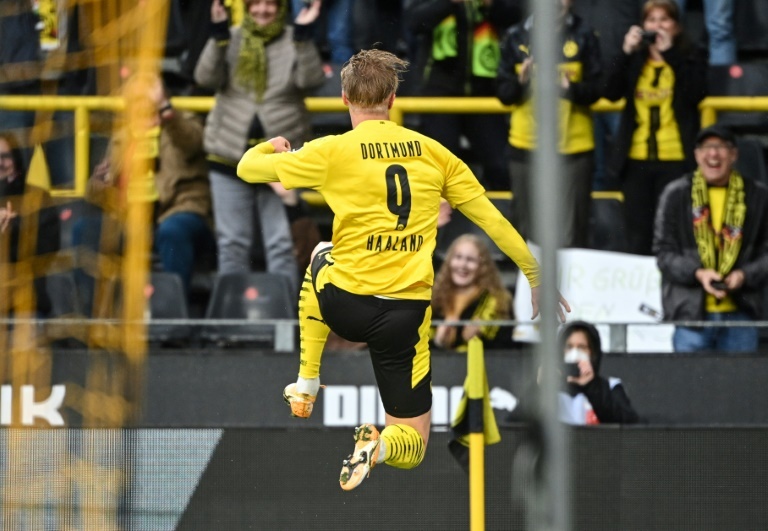 Haaland Nets Twice As Dortmund Run Riot