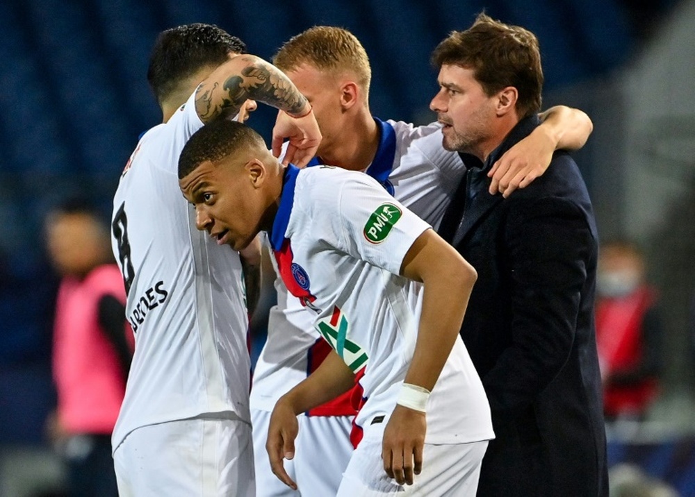 Le Paris SG de Mbappé panse ses plaies. afp