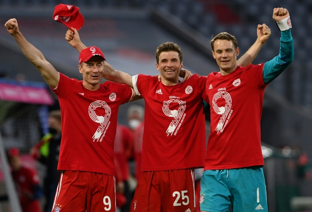 Le Bayern scelle son titre en atomisant M'Gladbach. afp