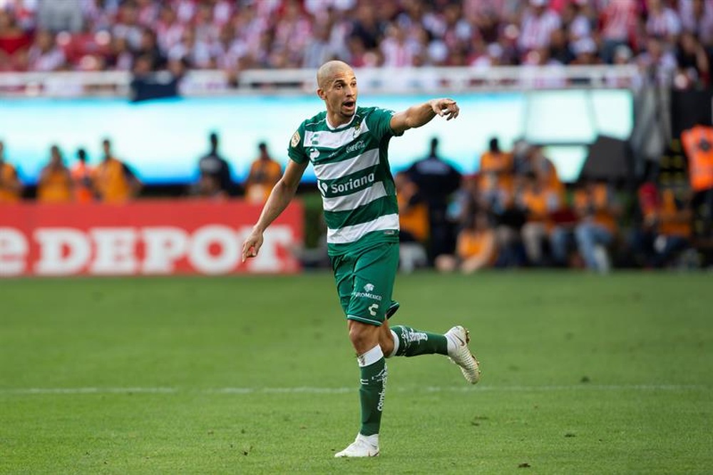 Santos Laguna aprende a sufrir para disfrutar. EFE/Archivo