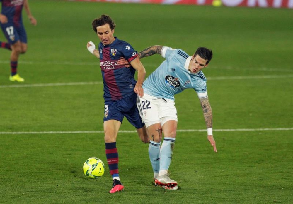 El Celta, a olvidar en Huesca el mal partido ante el Valladolid. EFE